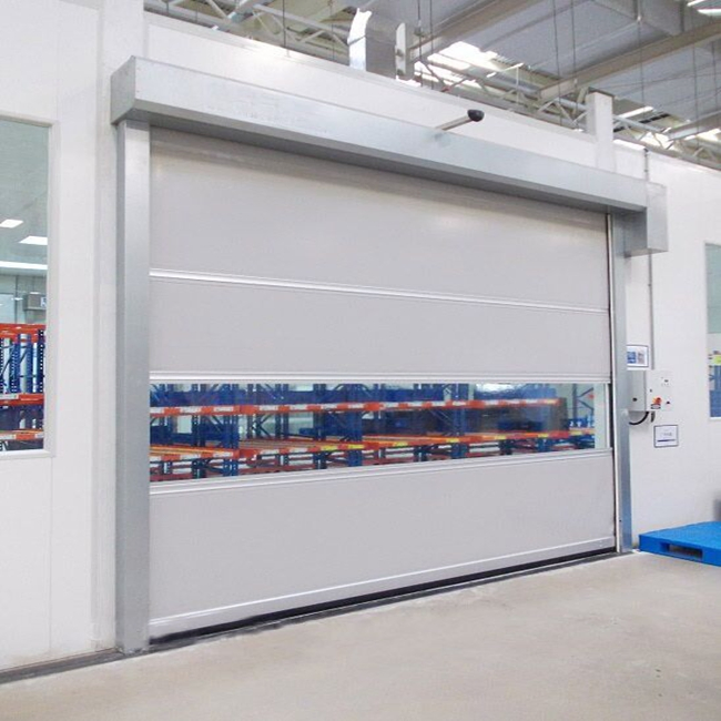 PVC High Speed Industrial Roller Shutter Door (HF-404)