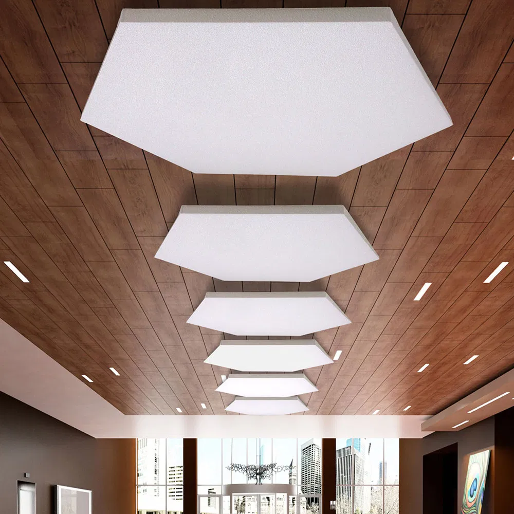 Drop Downgrade Fiber Ceiling Acoustic Ceiling High Ceiling for Soundproof