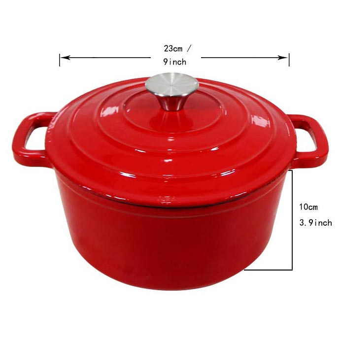 Эмалированная чугунная утятница Cookwin