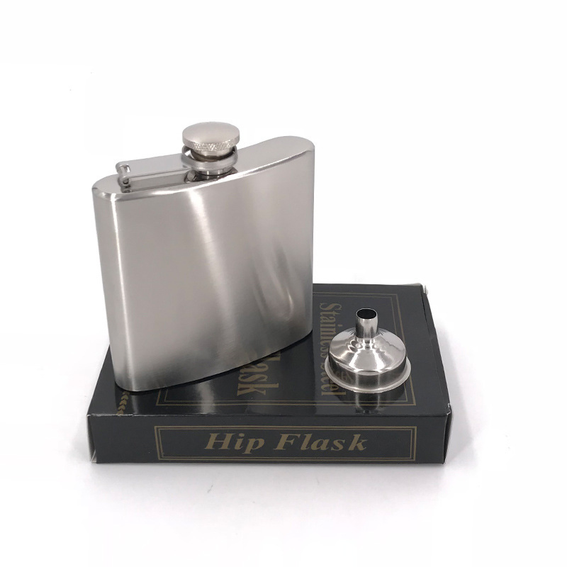 Stainless Steel Wine Bottle Hip Flask Whisky Flask Pocket Travel Liquor Flagon