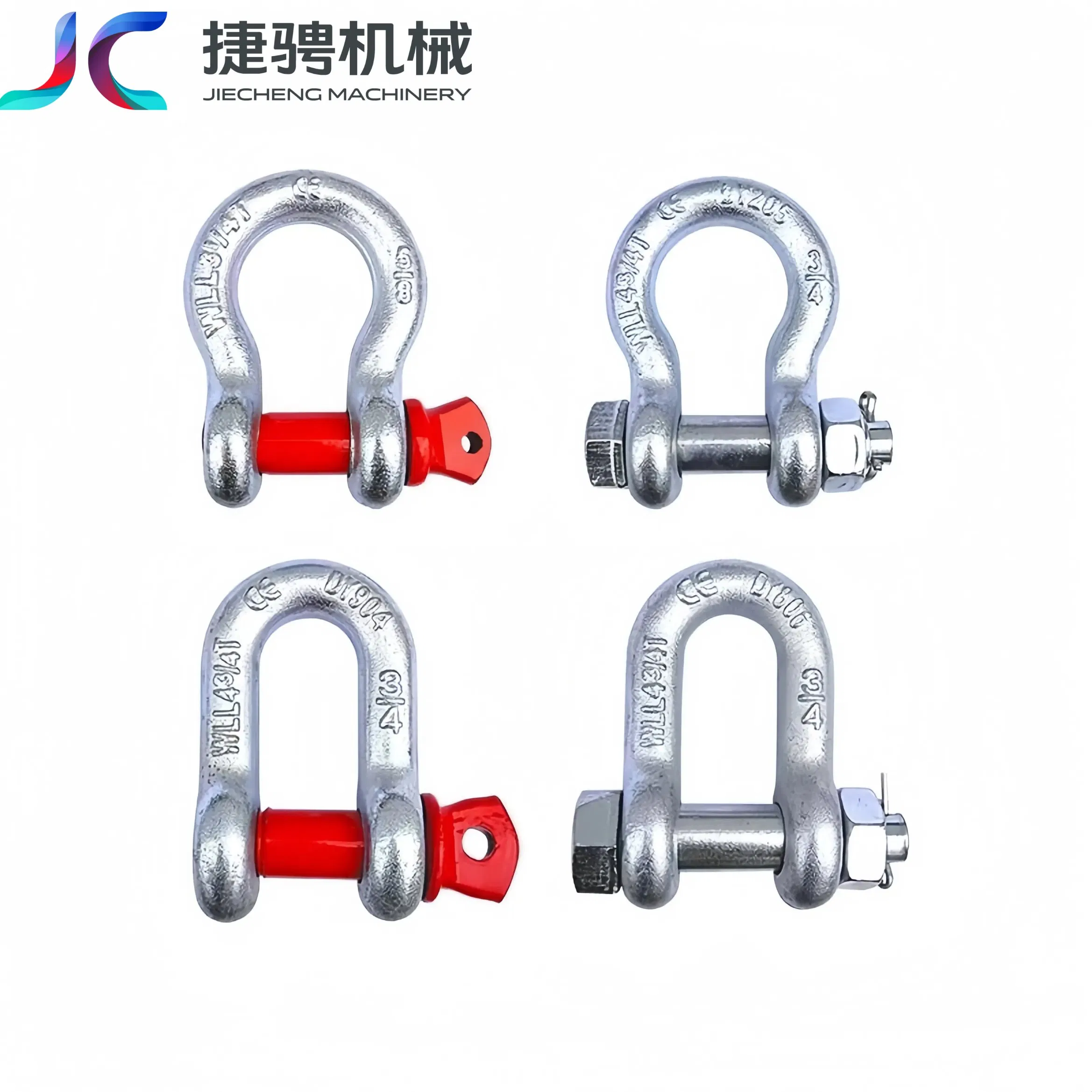 Full Size Customizable Forged Shackles for General Lifting Purposes - Dee & Bow Shackles