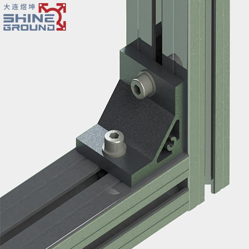 Угловые соединители для алюминиевых профилей