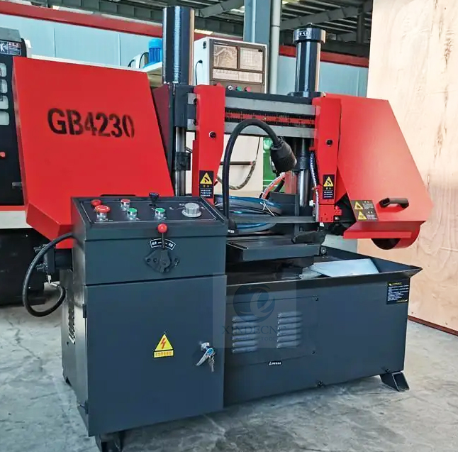 Ленточная пила по металлу полуавтоматическая гидравлическая GB4230