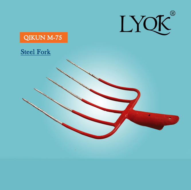 M-73 Garden Rake with Manual Drop Forged Steel and Sharpened End