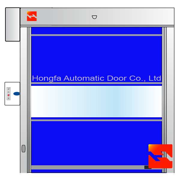 Rapid PVC Roller Shutter Door (HF-122)