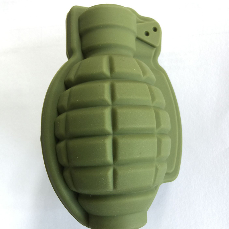 3D Bomb Shape Silicone Mold, Novelty Ice Cube Mold, Silicone Molds for Baking Esg11613