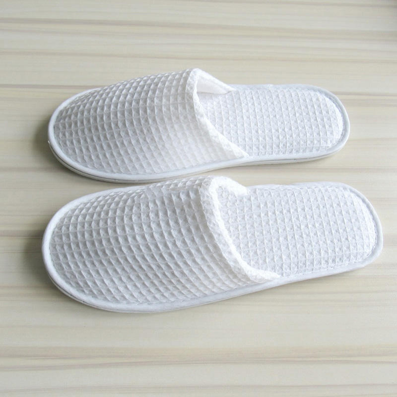 Bulk Hotel Waffle Slipper with EVA Sole Luxury Hotel Slipper