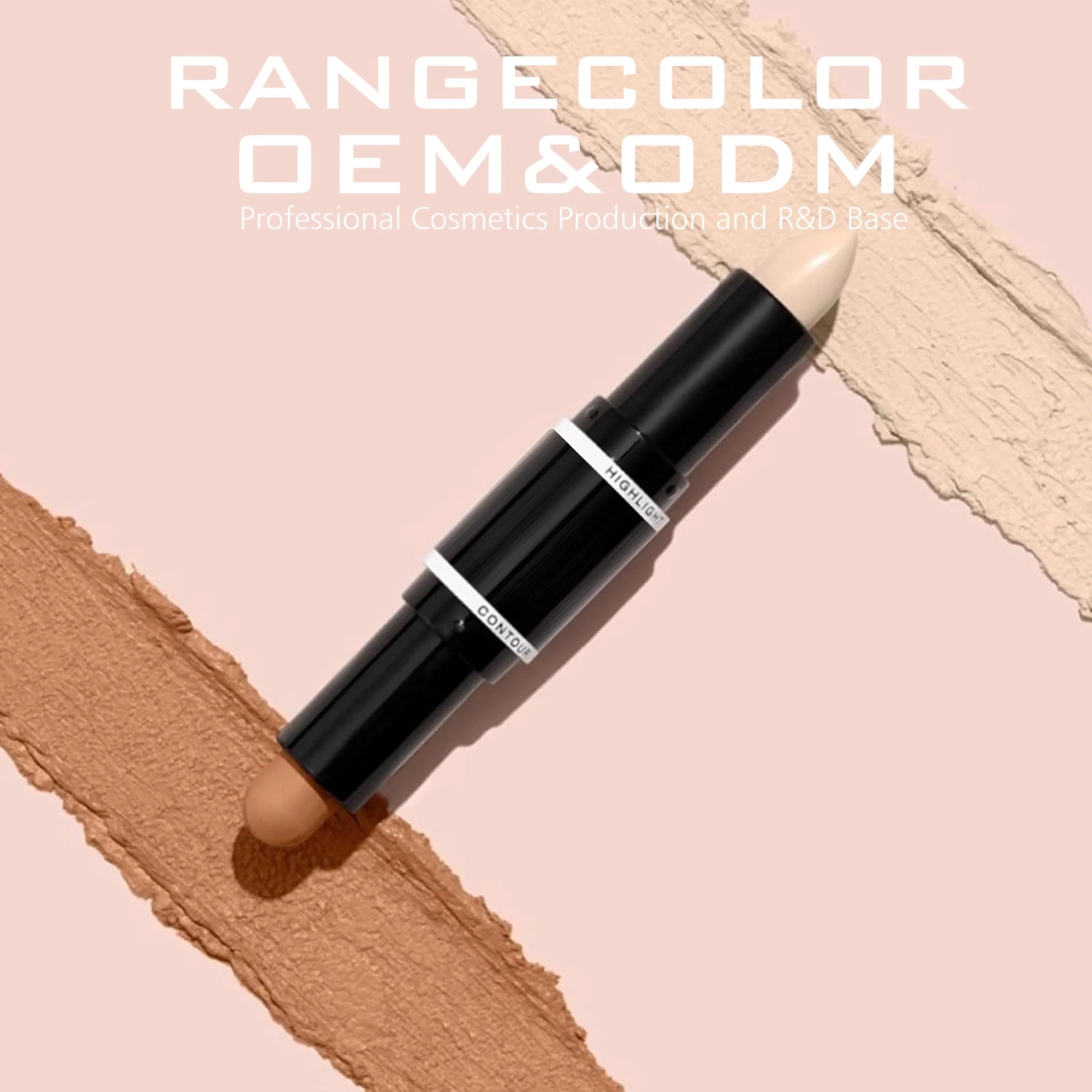 Dual-Ended Contour & Highlighter Stick, Face Shaping Stick for Highlighting & Contouring