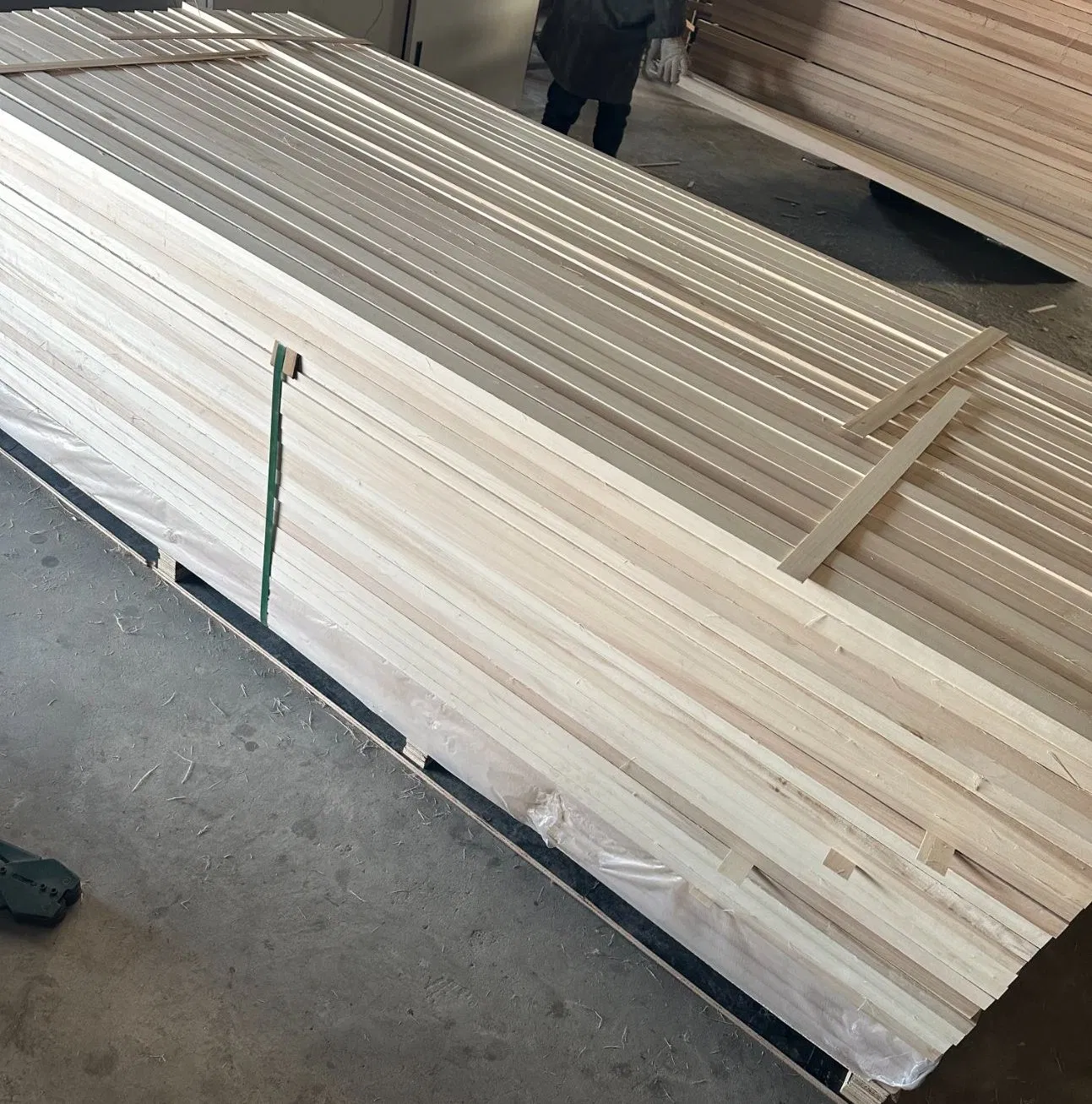 Door Frame Use Solid Wood Furniture Parts Poplar Strips