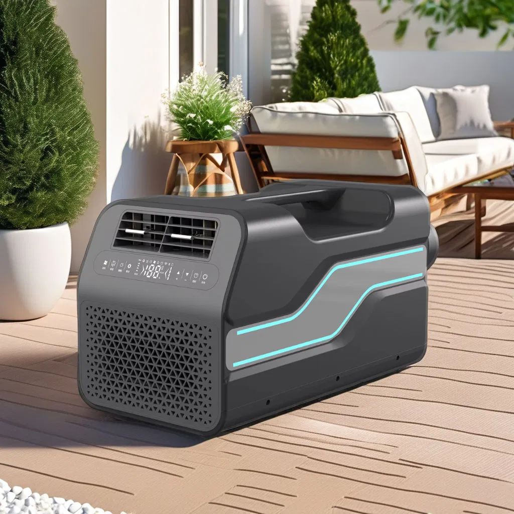 Portable Electric Air Conditioning Home Window Small Tent Car Outdoor Garage Camping Air Conditioner