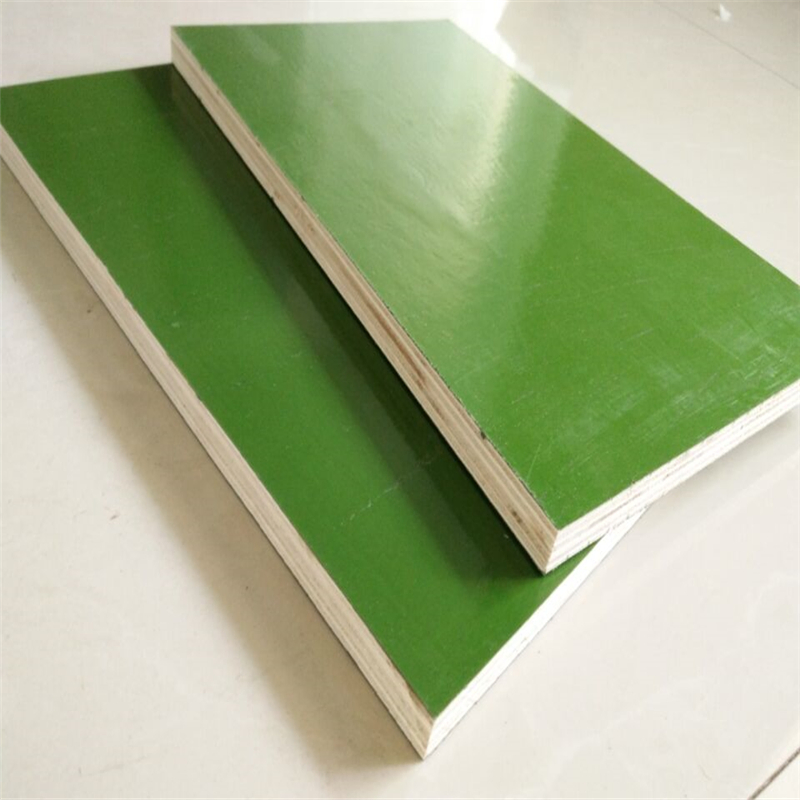4*8 Formwork Plywood Green PP Plastic Hardwood Core Plywood PVC Film Faced Plywood