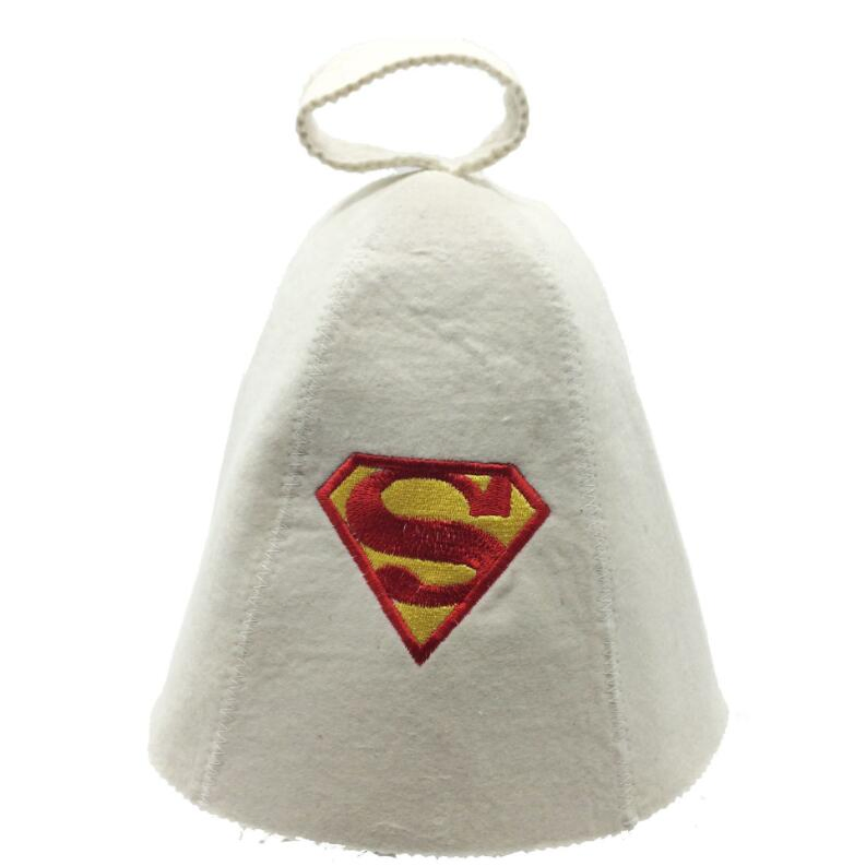 OEM Customized Sauna Hat 100% Wool Felt Durable Well Absorption Machine Washable Unisex Light Grey