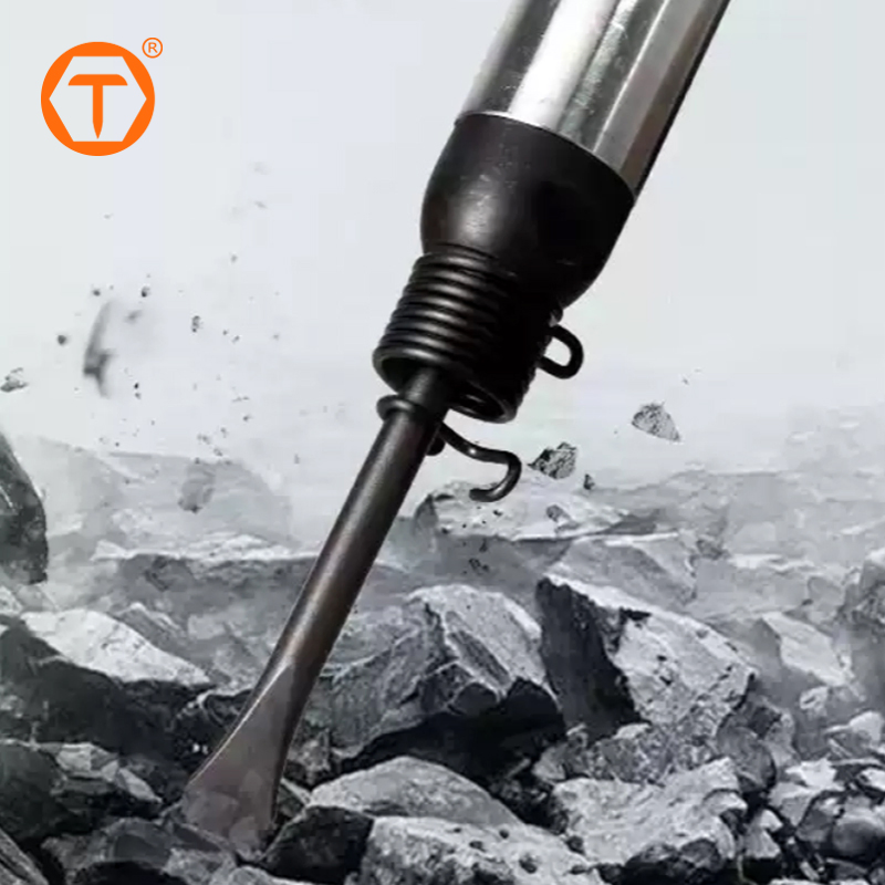 Air Pneumatic Hammer Tool Kit Heavy Duty Pneumatic Chisel Drill Tool Power Hammer for Car Repair Brake Pad Rust Removal