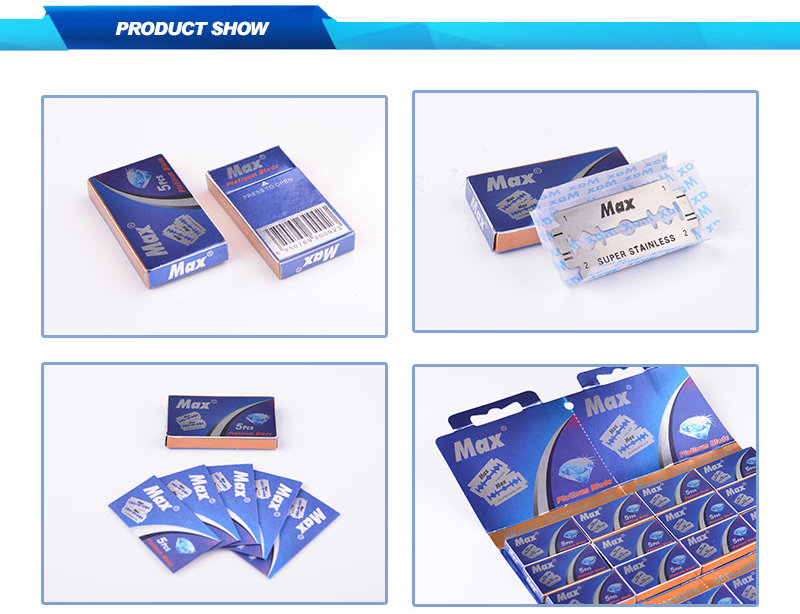 Stainless Steel Double Edge Razor Blades