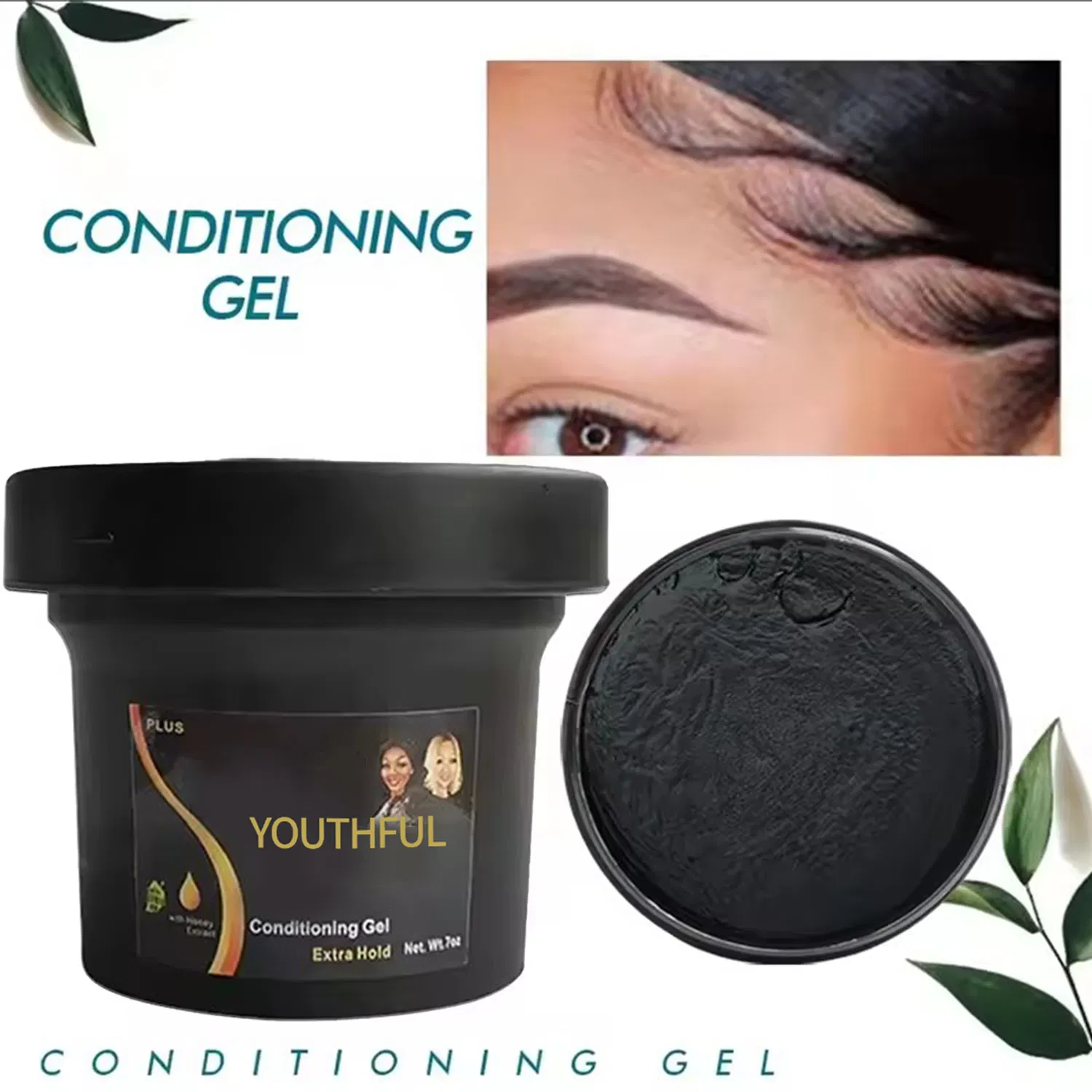 New Formula Olive Oil Extract Shine Jam Hair Styling Mud