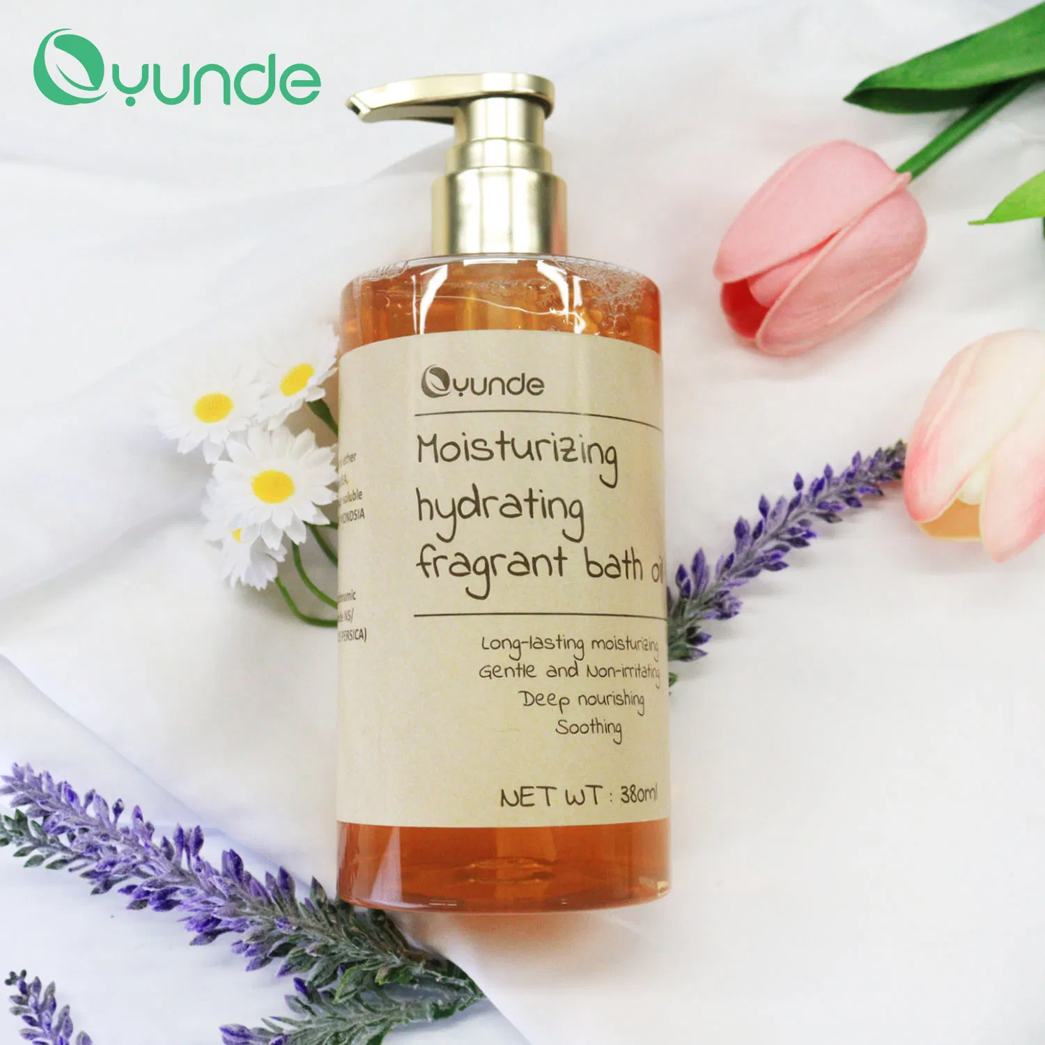 Natural Pleasant Fragrance Tender Firming Brightening Body Care Bath Oil