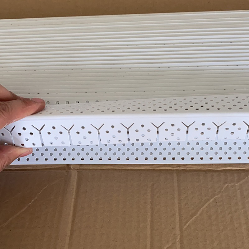 Flexible Plastic Archway 1-1/4" X 10′ Vinyl Arch Corner Bead