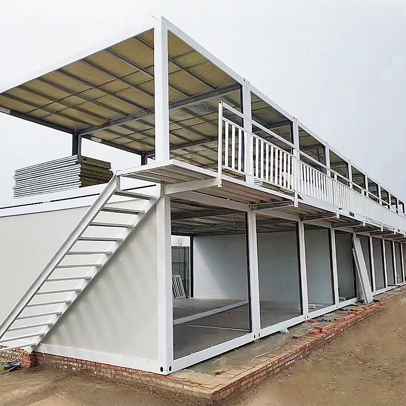 Prefabricated Tiny House Ready Made Mini Luxury Modular Z-Type Folding Container House