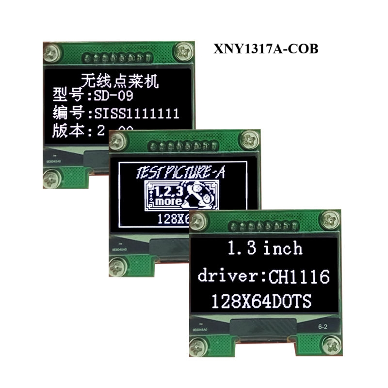 OLED-дисплей 1.3 дюйма для терминала заказа CH1116