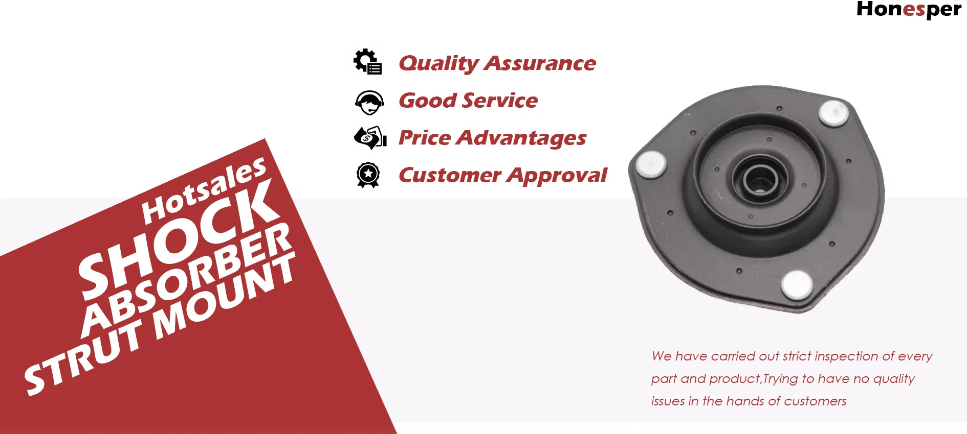 Крепление амортизатора для Toyota Vios, Soluna, Yaris, Vitz (AXP42) 48609-0D030