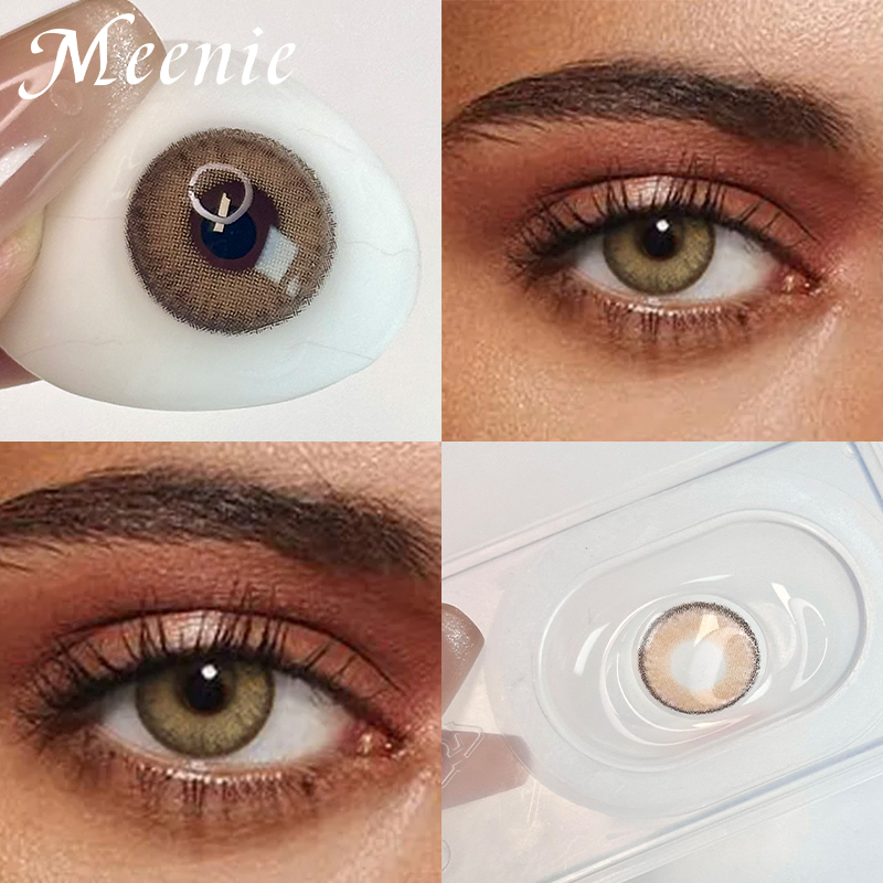Wholesale Korea Meenie Naturals Pure Blue Shy Gray New Look Color Contact Lens