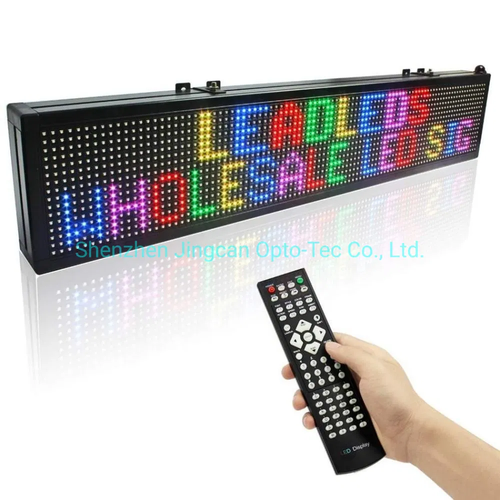 P10 Dual Color Programmable LED Moving Text Display Sign
