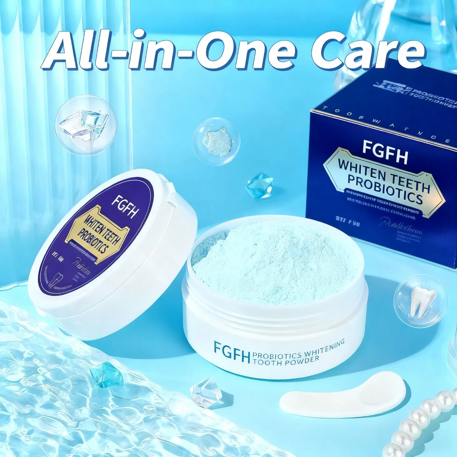 Whitening Teeth Powder for Multi Purpose Dental Care White Teeth Removes Plaque