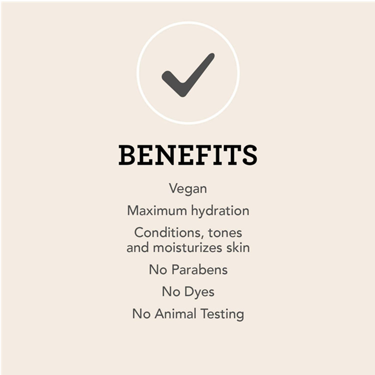 Customized Hydrating Rose Water Facial Toner Spray