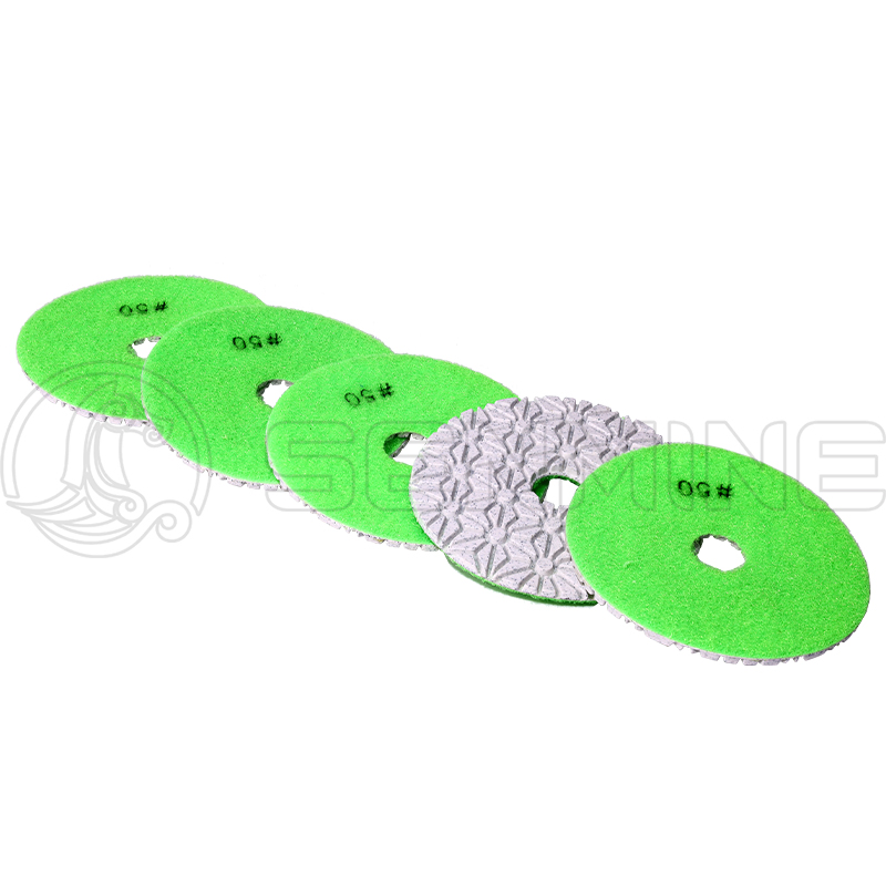 Diamond Floor Polishing Pad Grinding Disc Stone 7 Inch Diamond Wet Polishing Pad for Granite