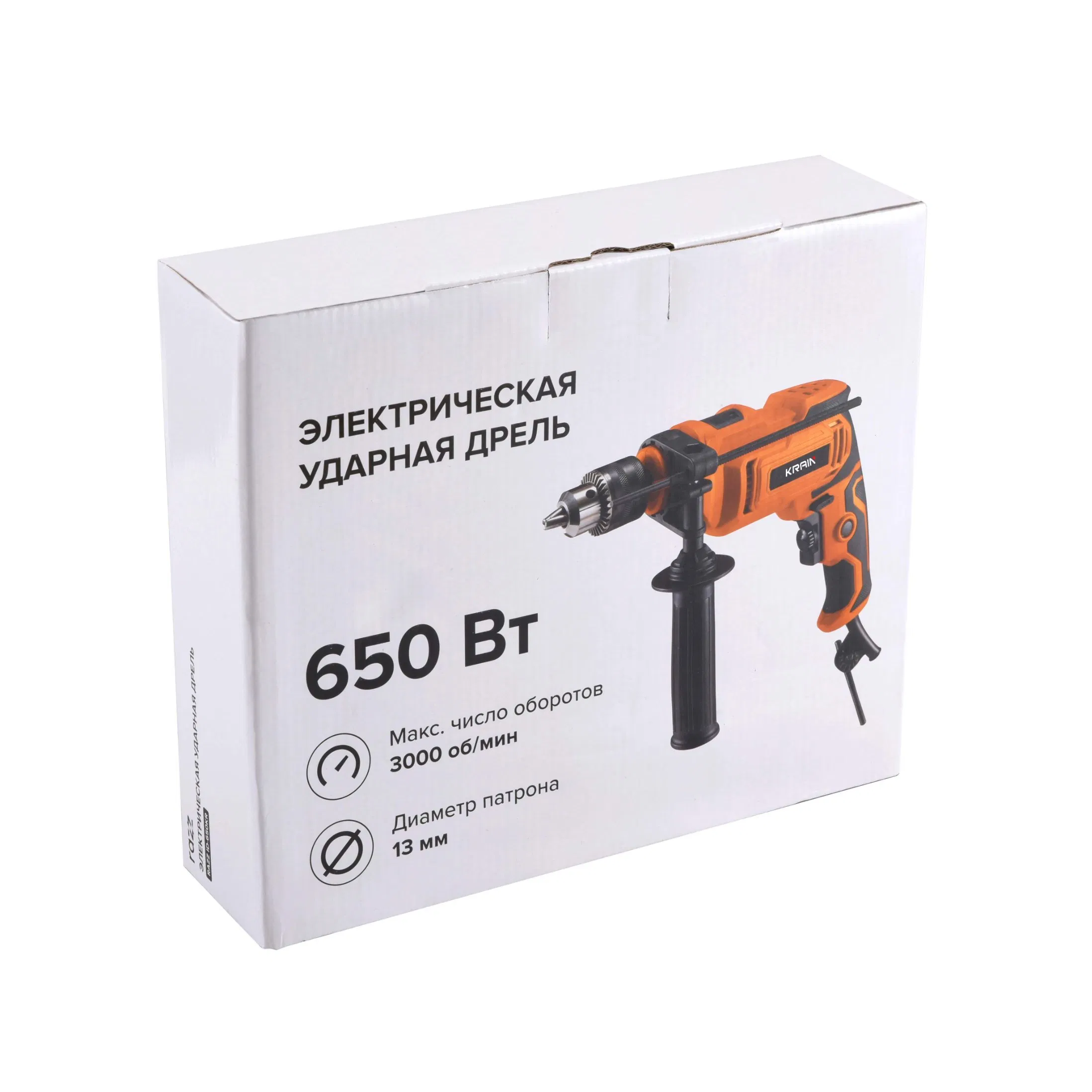 ID06 Electric 500W Variable Speed Corded Impact Drill with 360° Rotatable Handle