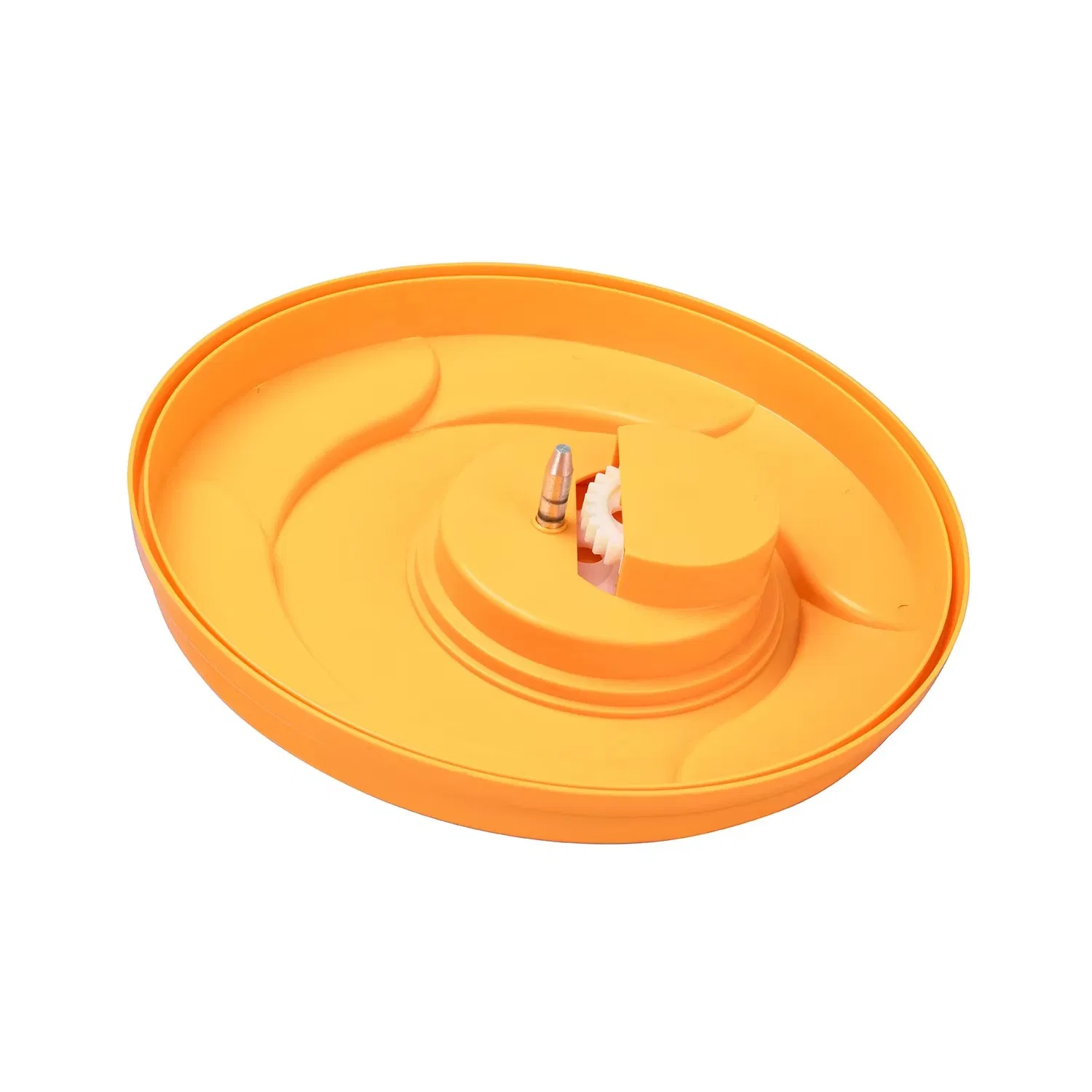 25L / 5 Gallon Orange Green Plastic Commercial Salad Spinner with Crank Handle