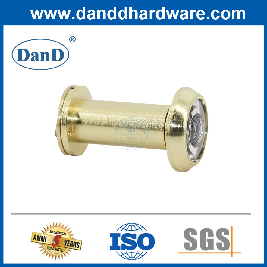 Golden Door Peephole Custom Door Eye Viewer Spy Hole for Front Doors