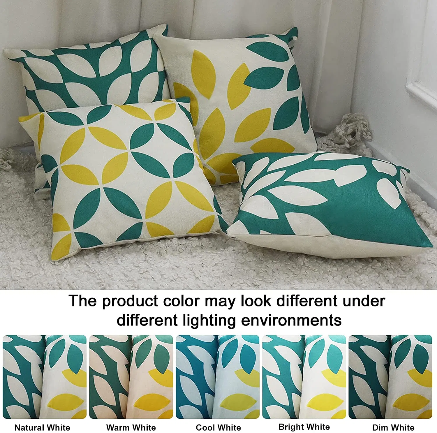 Polyester 45X45cm Pillowcase Home Decorative Throw Pillow Cover