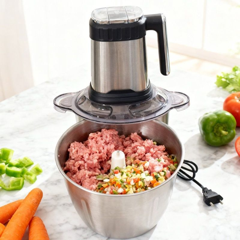 Electric Meat Grinder Stainless Electric Kitchen Food Processor Blender