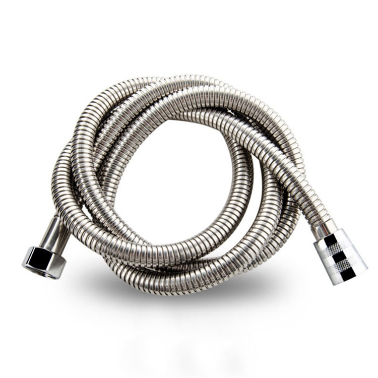 Flexible Stainless Steel Double Lock Shower Hose with Reinforced Inner Hose