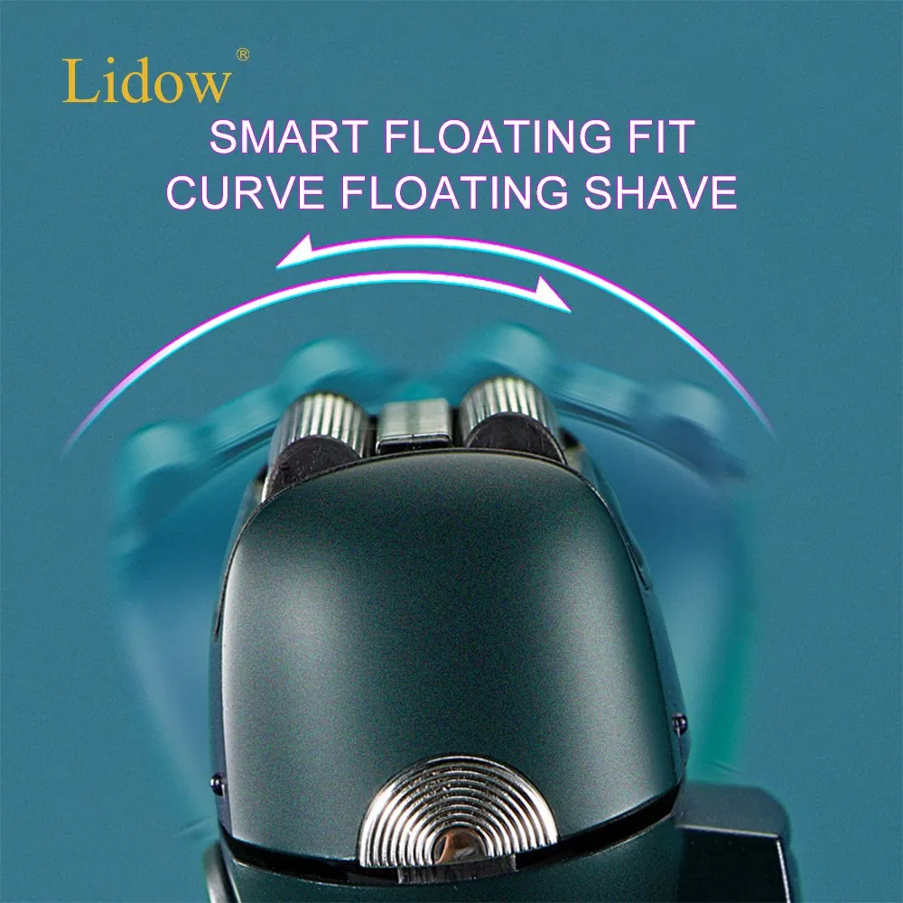 Two Reciprocating Floating Blades Electric Rechargeable Foil Shavers for Men