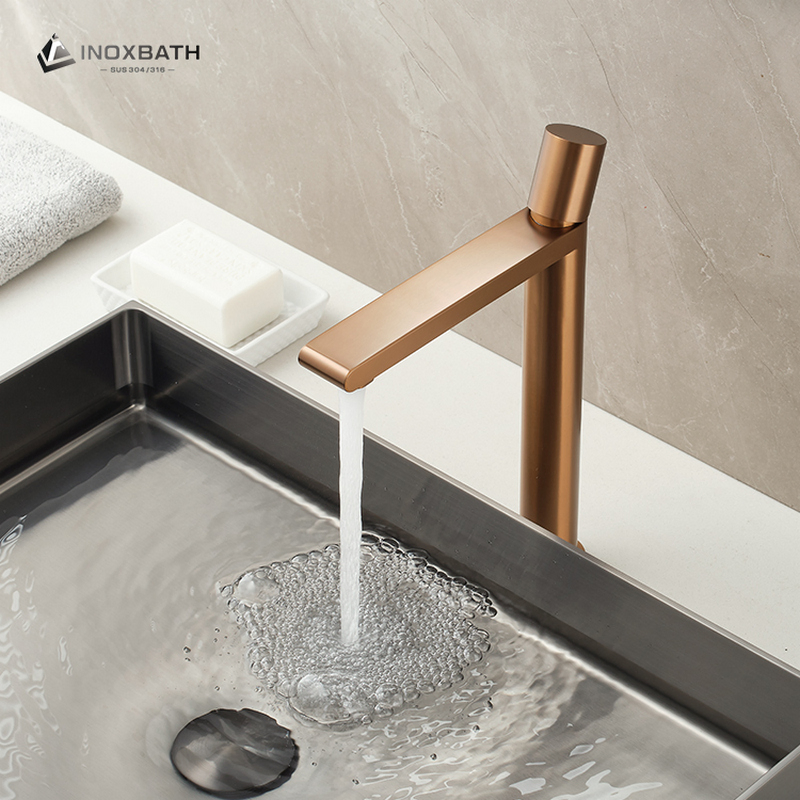 316 Stainless Steel Basin Mixer Faucet for European and Australian Markets