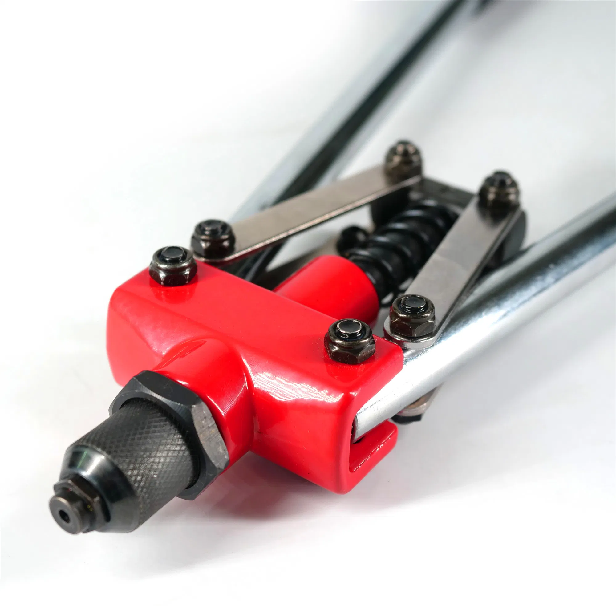 17" Riveting Tools Bimanual Rivet Gun Heavy Duty Long Arm Hand Riveter