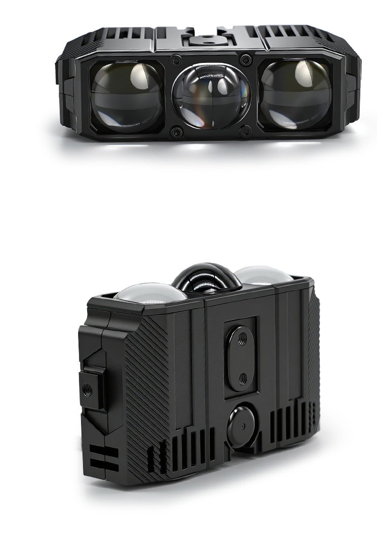 Трехглазая светодиодная фара-прожектор Goongo