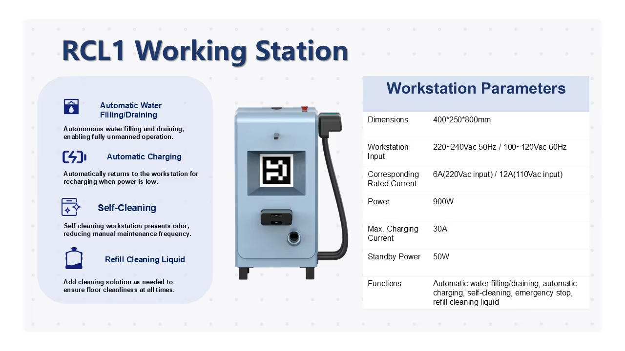 Commercial Industrial Mopping Smart Vacuum Cleaner Robot for Efficient Floor Cleaning
