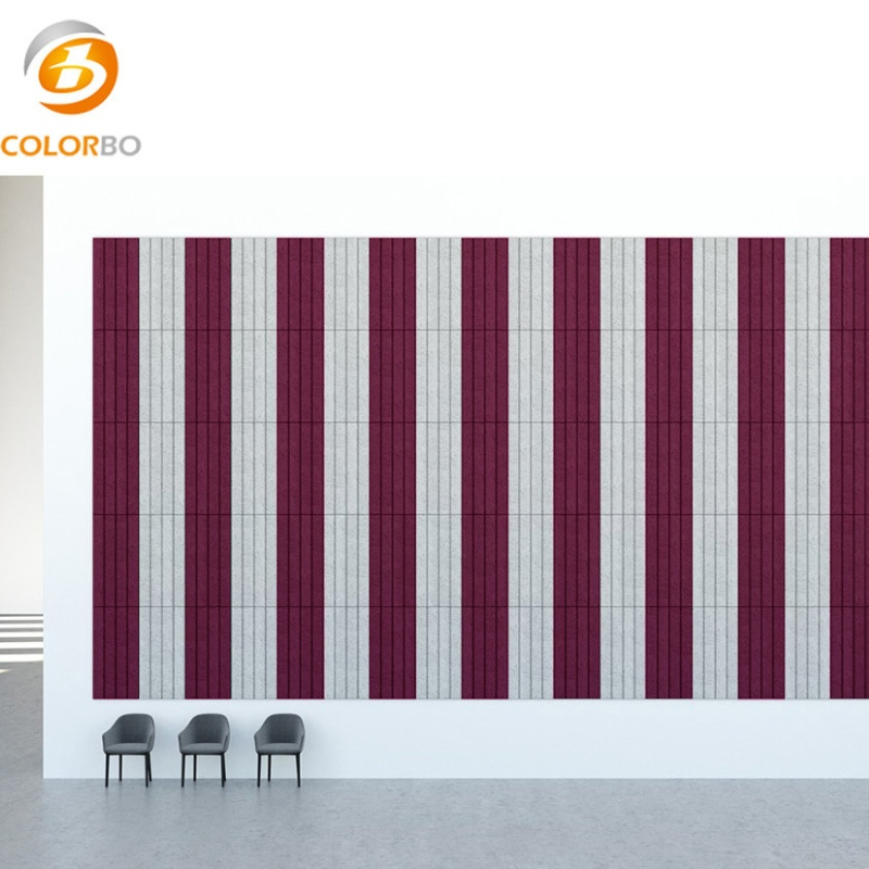 CE Certified Made In China Wood Cement Panel Acoustic Wall Tiles