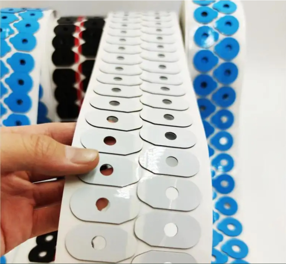 Edging Anti Slip Optical Lens Blocking Pads 1000PCS Eye Glasses Double-Sided Adhesive Sticker Tape