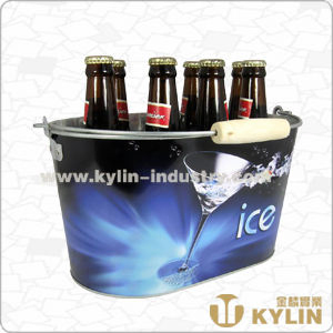 High Quality Wholesale Promotion Tin Beer 10qt Ice Bucket
