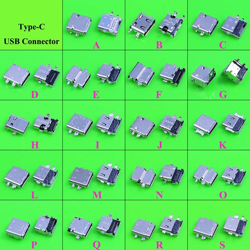 Разъём Micro USB 5 Pin для зарядки, порт Type C