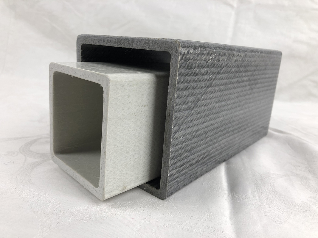 Fgrp FRP Fiberglass Pultruded Profile Square Rectangular Tube