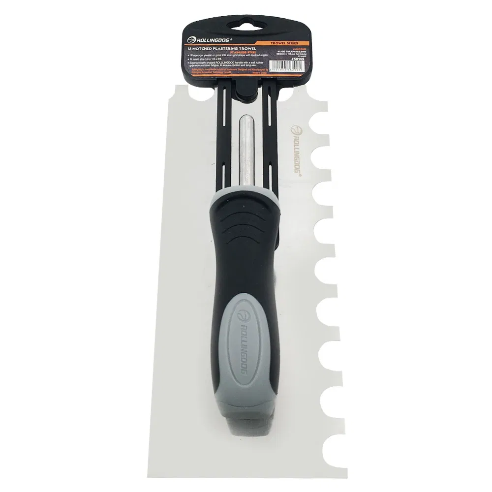 Rollingdog PRO 50145 U-Notched Plastering Trowel