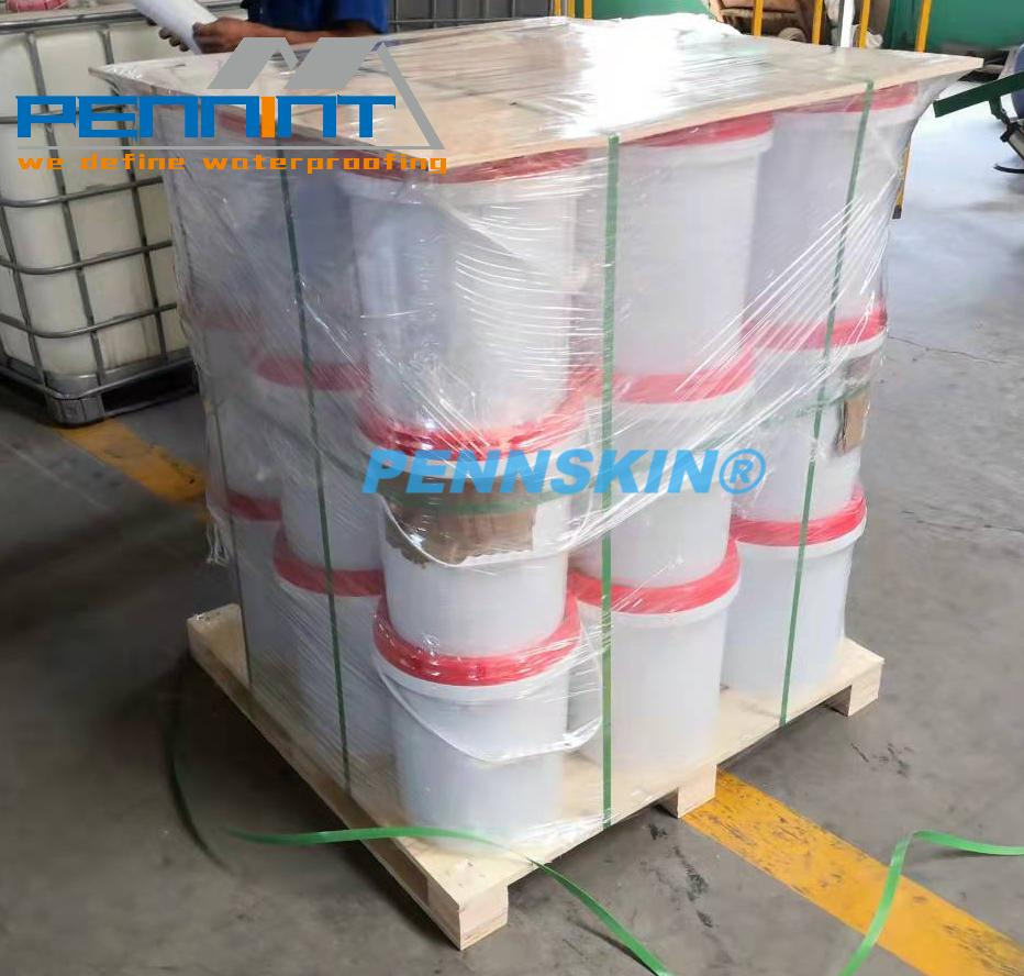 Single-Component High Elastic Acrylic Waterproof Coating with UV-Resistance