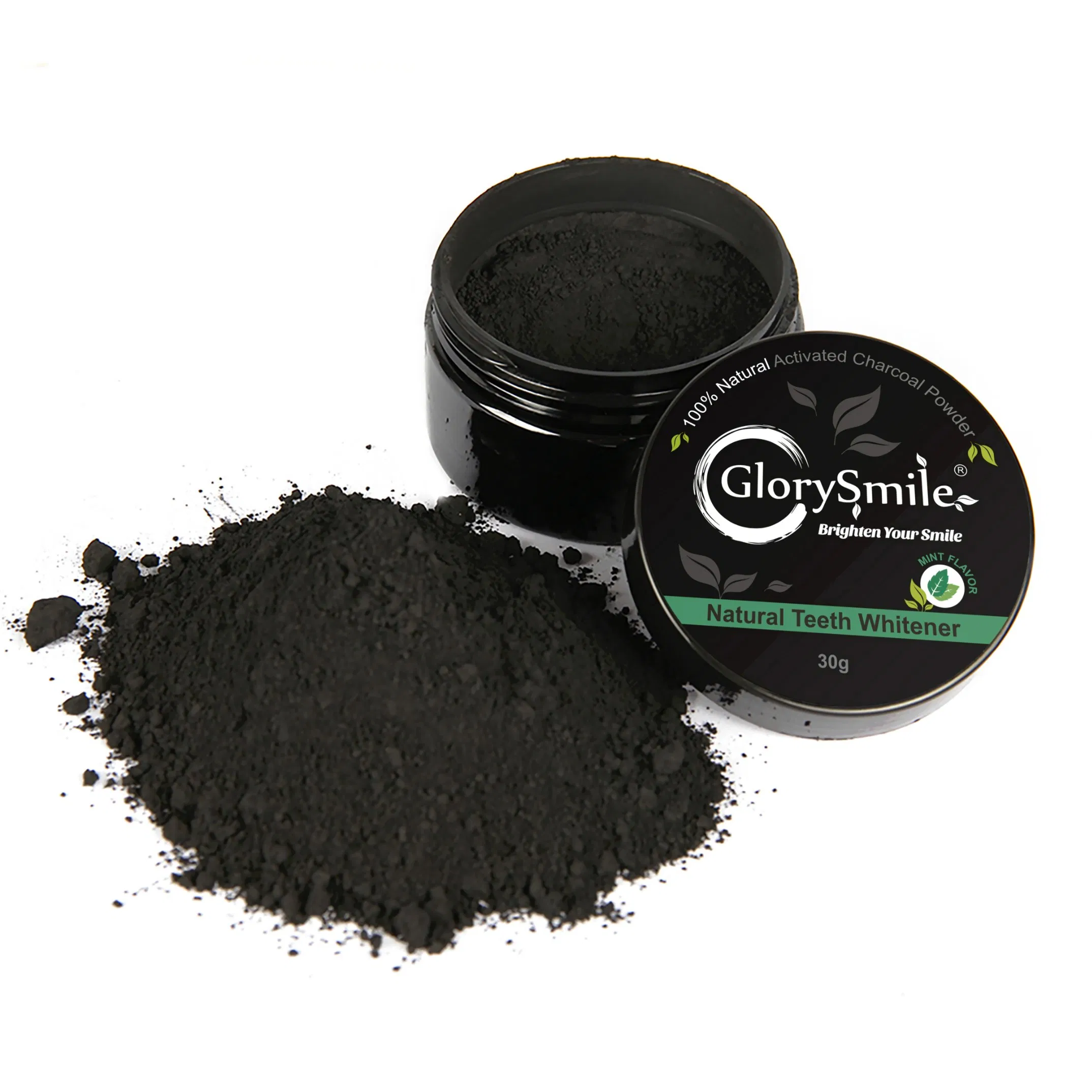 Activicated Black Charcoal Custom FDA Teeth Whitening Powder