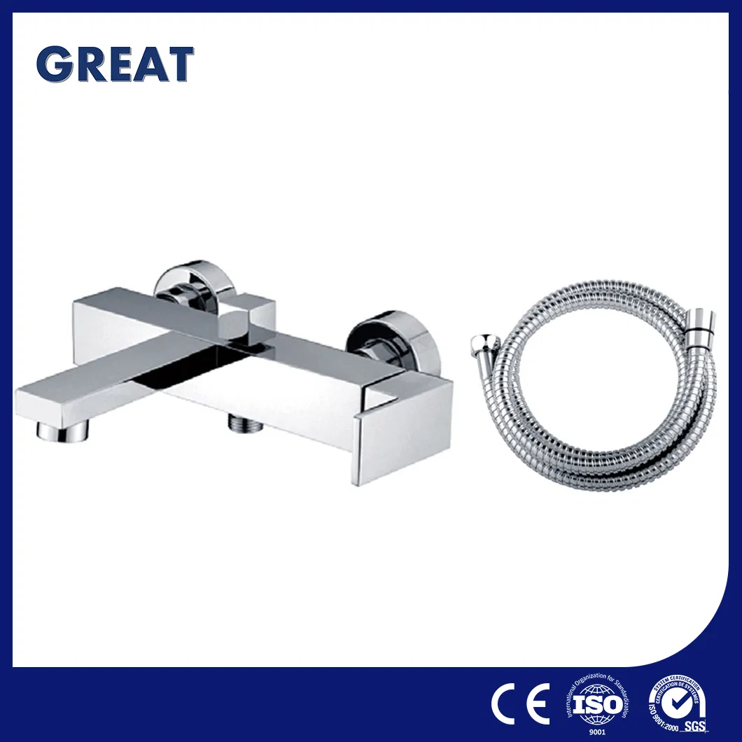 Great Bathroom Faucet Black Manufacturers Good Price Top Quality Bathtub Tap Gl8203A82 Single Lever Bath Faucet China Metal Handle Material bathroom Faucet