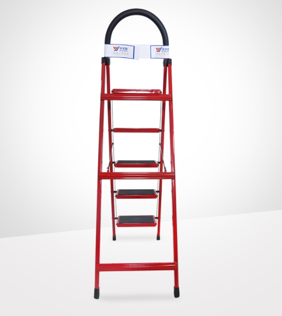 3/4/5 Step Ladder Steel Aluminum Folding Ladder for Outdoor